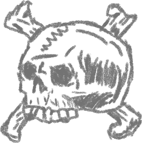 Skull-chalk